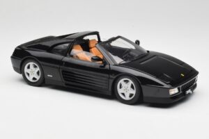 Ferrari 348 TS Svart Hot Wheels 1:18 X5481 Metall — bild 6 av 8