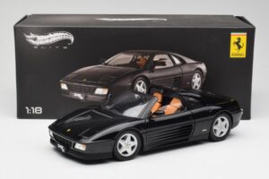 Ferrari 348 TS Svart Hot Wheels 1:18 X5481 Metall — bild 8 av 8