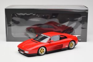 Ferrari 348 Twin Turbo Koenig Special Röd GT Spirit 1:18 GT472 Resin — bild 6 av 6