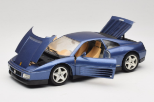 Ferrari 348tb Mörkblå Metallic Bburago 1:18 3039-B1 Metall — bild 2 av 8