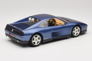 Ferrari 348tb Mörkblå Metallic Bburago 1:18 3039-B1 Metall — bild 3 av 8
