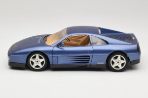 Ferrari 348tb Mörkblå Metallic Bburago 1:18 3039-B1 Metall — bild 4 av 8
