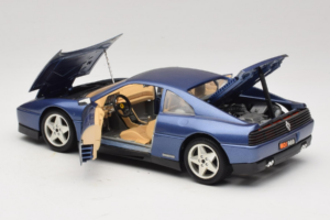 Ferrari 348tb Mörkblå Metallic Bburago 1:18 3039-B1 Metall — bild 5 av 8