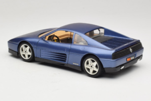 Ferrari 348tb Mörkblå Metallic Bburago 1:18 3039-B1 Metall — bild 7 av 8
