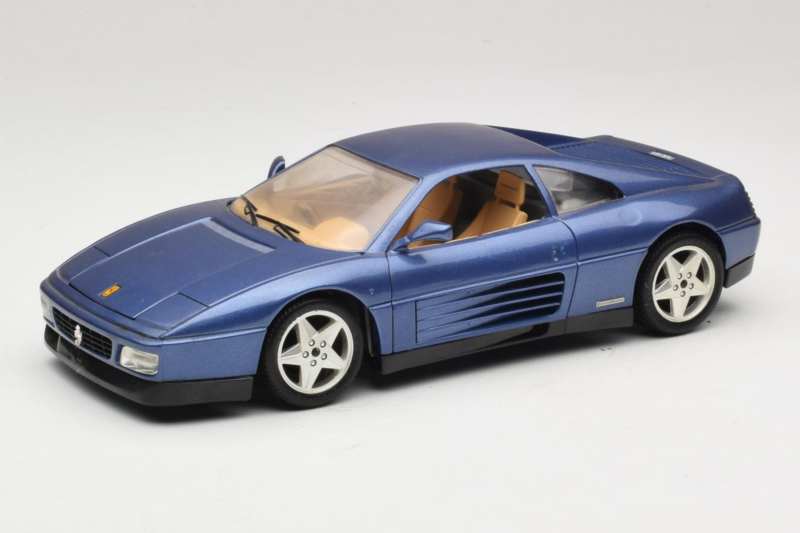 Ferrari 348tb Mörkblå Metallic Bburago 1:18 3039-B1 Metall