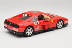 Ferrari 348 TB #32 Pirelli Röd 1989 Bburago 1:18 3039-P1 Metall — bild 3 av 8