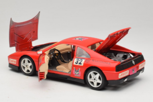 Ferrari 348 TB #32 Pirelli Röd 1989 Bburago 1:18 3039-P1 Metall — bild 5 av 8