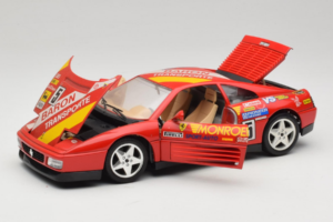 Ferrari 348 TB #5 Monroe Röd 1989 Bburago 1:18 3039-M1 Metall — bild 2 av 8