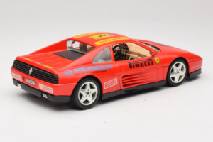 Ferrari 348tb Pirelli Röd Bburago 1:18 3039-P2 Metall — bild 3 av 8