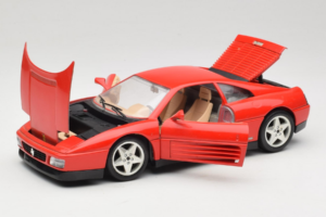 Ferrari 348tb Röd Bburago 1:18 3039-R1 Metall — bild 2 av 8