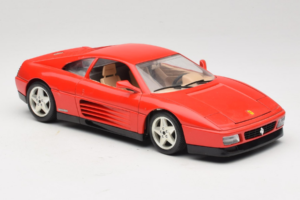 Ferrari 348tb Röd Bburago 1:18 3039-R1 Metall — bild 6 av 8