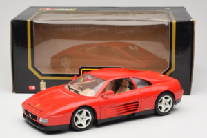 Ferrari 348tb Röd Bburago 1:18 3039-R1 Metall — bild 8 av 8