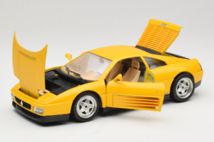 Ferrari 348 TB Gul Replacement Box Bburago 1:18 3039-R2 Metall — bild 2 av 8