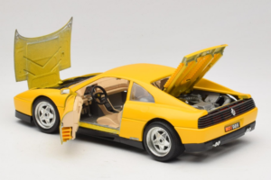 Ferrari 348 TB Gul Replacement Box Bburago 1:18 3039-R2 Metall — bild 5 av 8