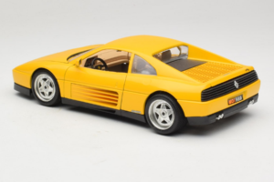 Ferrari 348 TB Gul Replacement Box Bburago 1:18 3039-R2 Metall — bild 7 av 8