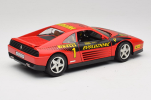 Ferrari 348 ts Evoluzione #1 Röd Mira 1:18 6112 Metall — bild 3 av 8