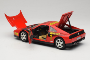 Ferrari 348 ts Evoluzione #1 Röd Mira 1:18 6112 Metall — bild 5 av 8