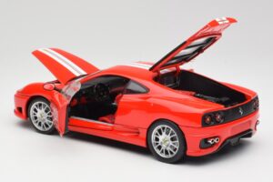 Ferrari 360 Challenge Stradale Röd Hot Wheels 1:18 C0407 Metall — bild 5 av 8