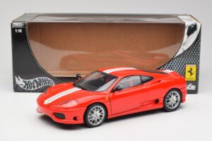 Ferrari 360 Challenge Stradale Röd Hot Wheels 1:18 C0407 Metall — bild 8 av 8