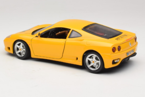 Ferrari 360 Modena 25 Jahre FMC Gul Bburago 1:18 3358-Y1 Metall — bild 7 av 8