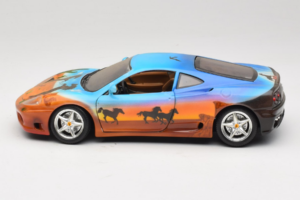 Ferrari 360 Modena Bracio Gotz Running Horses Livery Bburago 1:18 3358-B1 Metall — bild 4 av 8