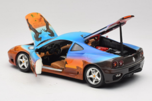 Ferrari 360 Modena Bracio Gotz Running Horses Livery Bburago 1:18 3358-B1 Metall — bild 5 av 8