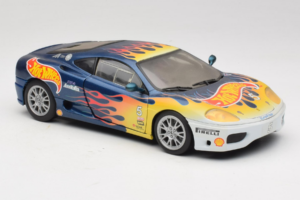 Ferrari 360 Modena Challenge #5 Hot Wheels Purple Fire Livery 1999 Bburago 1:18 29619 Metall — bild 6 av 8