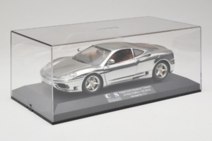 Ferrari 360 Modena Chrome Silver Limiterad Utgåva Exclusive Cars 1:18 EC004 Metall — bild 8 av 9