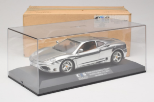 Ferrari 360 Modena Chrome Silver Limiterad Utgåva Exclusive Cars 1:18 EC004 Metall — bild 9 av 9