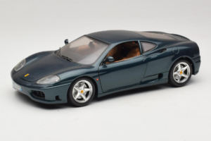 Ferrari 360 Modena Mörkgrön Metallic Bburago 1:18 3358-G2 Metall