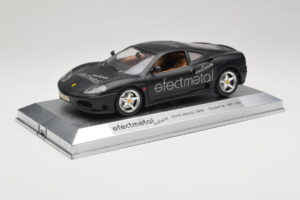 Ferrari 360 Modena Efecmetal Svart Matt Limiterad Utgåva Exclusive Cars 1:18 EC003 Metall — bild 2 av 8