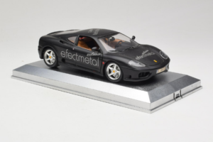 Ferrari 360 Modena Efecmetal Svart Matt Limiterad Utgåva Exclusive Cars 1:18 EC003 Metall — bild 6 av 8