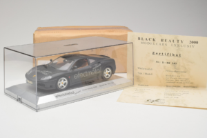 Ferrari 360 Modena Efecmetal Svart Matt Limiterad Utgåva Exclusive Cars 1:18 EC003 Metall — bild 8 av 8