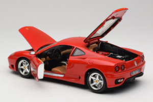 Ferrari 360 Modena Energizer Röd Bburago 1:18 3358-P3 Metall — bild 5 av 8