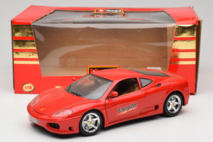 Ferrari 360 Modena Energizer Röd Bburago 1:18 3358-P3 Metall — bild 8 av 8