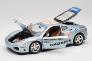 Ferrari 360 Modena Expert #1 Silver Bburago 1:18 3348-S1 Metall — bild 2 av 8
