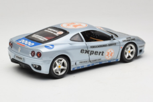Ferrari 360 Modena Expert #1 Silver Bburago 1:18 3348-S1 Metall — bild 3 av 8