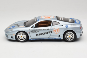 Ferrari 360 Modena Expert #1 Silver Bburago 1:18 3348-S1 Metall — bild 4 av 8