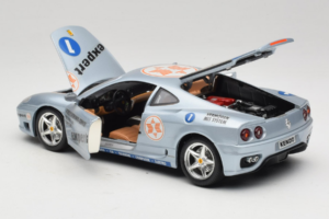 Ferrari 360 Modena Expert #1 Silver Bburago 1:18 3348-S1 Metall — bild 5 av 8
