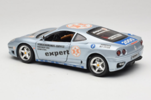 Ferrari 360 Modena Expert #1 Silver Bburago 1:18 3348-S1 Metall — bild 7 av 8