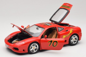 Ferrari 360 Modena #10 5 Jahre IG Bburago Röd Bburago 1:18 3358-P2 Metall — bild 2 av 8