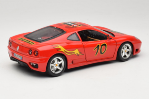 Ferrari 360 Modena #10 5 Jahre IG Bburago Röd Bburago 1:18 3358-P2 Metall — bild 3 av 8