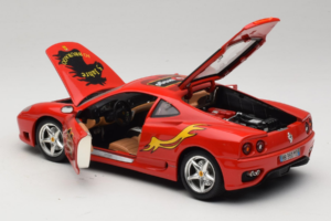 Ferrari 360 Modena #10 5 Jahre IG Bburago Röd Bburago 1:18 3358-P2 Metall — bild 5 av 8