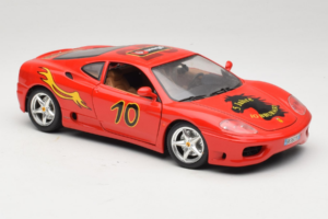Ferrari 360 Modena #10 5 Jahre IG Bburago Röd Bburago 1:18 3358-P2 Metall — bild 6 av 8