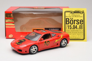 Ferrari 360 Modena #10 5 Jahre IG Bburago Röd Bburago 1:18 3358-P2 Metall — bild 8 av 8