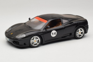 Ferrari 360 Modena #14 Svart Limiterad Upplaga Bburago 1:18 3368-B1 Metall