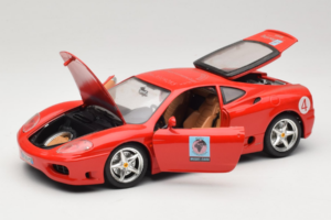 Ferrari 360 Modena Bevro International #4 Limiterad Upplaga 111 ex Röd Bburago 1:18 3358-P1 Metall — bild 2 av 8