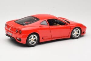 Ferrari 360 Modena Röd Bburago 1:18 3358 Metall — bild 3 av 8