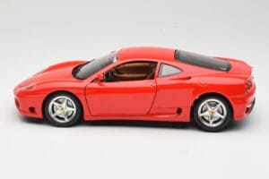 Ferrari 360 Modena Röd Bburago 1:18 3358 Metall — bild 4 av 8