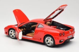Ferrari 360 Modena Röd Bburago 1:18 3358 Metall — bild 5 av 8